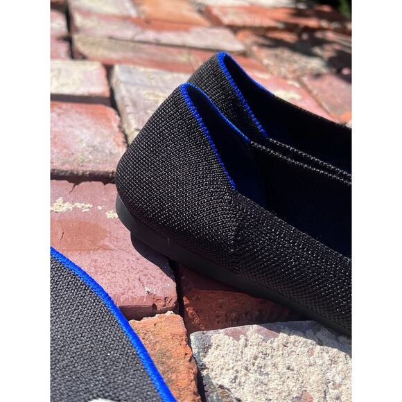 Rothy’s Women's The Point Flats Size 9
Black & Blue Knit Slip On Shoe Wa… - Picture 16 of 17